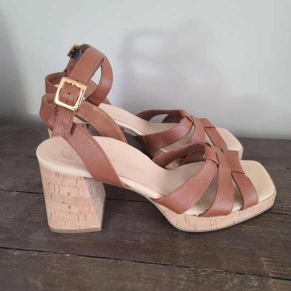 Paul Green Tina Fisherman Sandal PAUL GREEN US Size 10 Brown - Picture 1 of 12